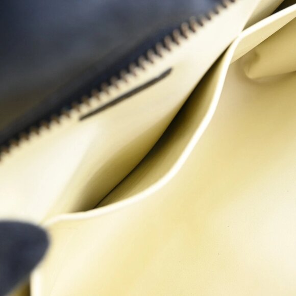 AUTHENTIC CHANEL Matelasse Black Leather Pouch Bag bsj797-121225 - Picture 16 of 16